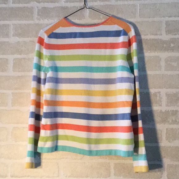 “Orvis” Multi-color Stripe, Sweater - Picture 2 of 5